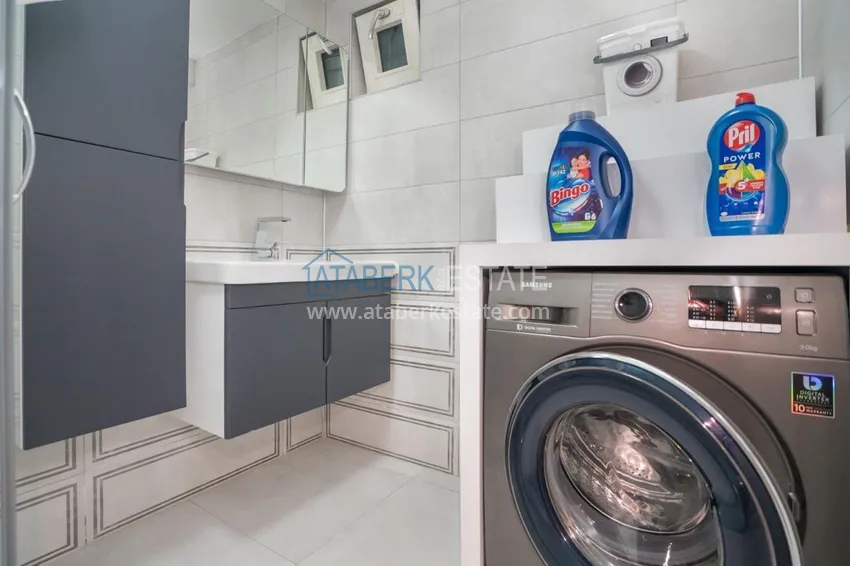 Purchase  A three-storey villa with furniture in the Demirtash area. Real estate in Alanya for residence permit and citizenship 24 