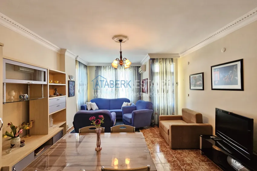 Purchase Two-bedroom apartment with furniture and sea view - first coastal apartment, Kestel Alanya 4 
