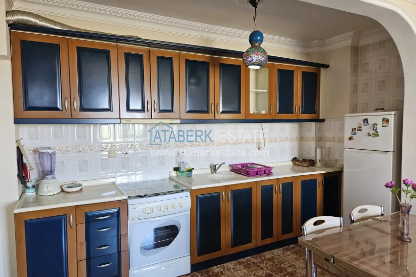 Purchase Two-bedroom apartment with furniture and sea view - first coastal apartment, Kestel Alanya 6 