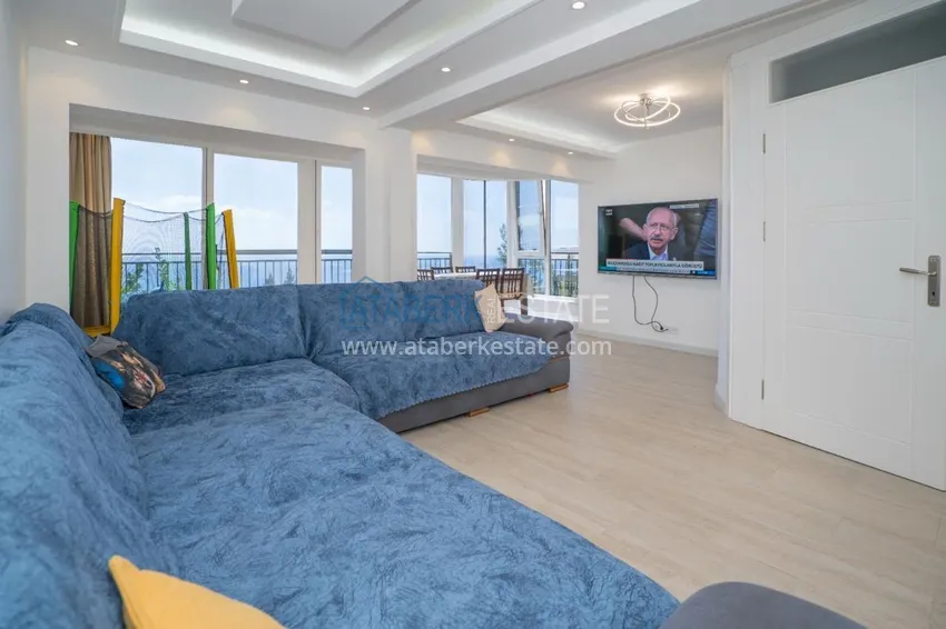 Purchase  A three-storey villa with furniture in the Demirtash area. Real estate in Alanya for residence permit and citizenship 2 