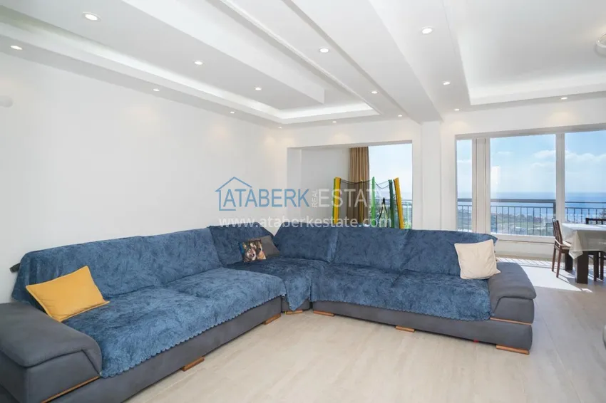 Purchase  A three-storey villa with furniture in the Demirtash area. Real estate in Alanya for residence permit and citizenship 3 