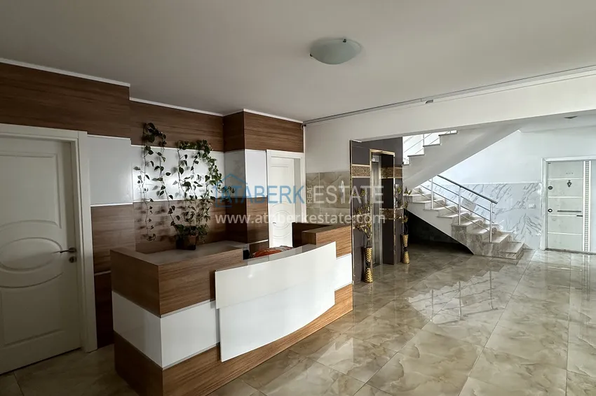 Liquid studio apartment with furniture in Alanya, Mahmutlar district 10 