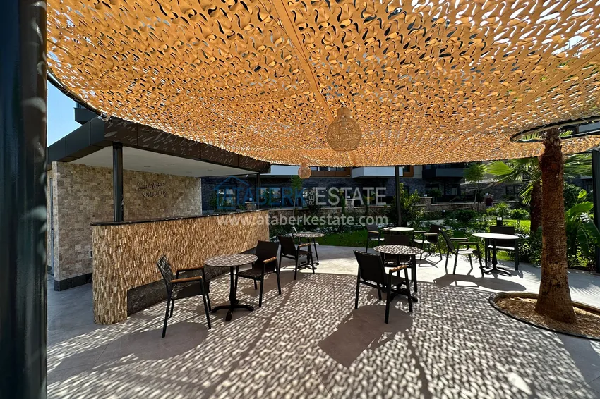 Spacious 3+1 duplex with a separate kitchen and mountain views — Oba district, Alanya 11 