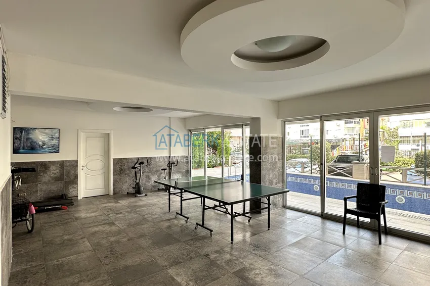 Liquid studio apartment with furniture in Alanya, Mahmutlar district 13 