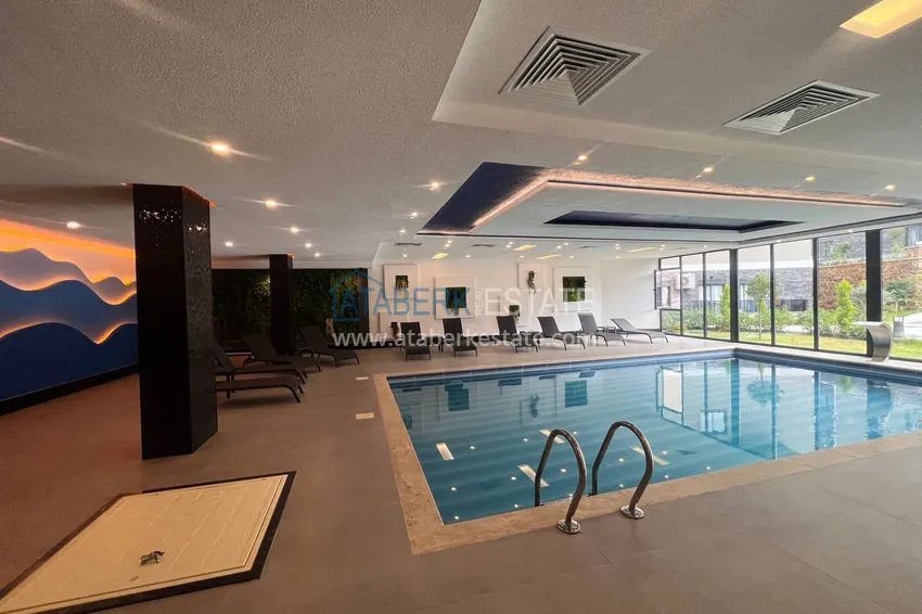 Spacious 3+1 duplex with a separate kitchen and mountain views — Oba district, Alanya 18 