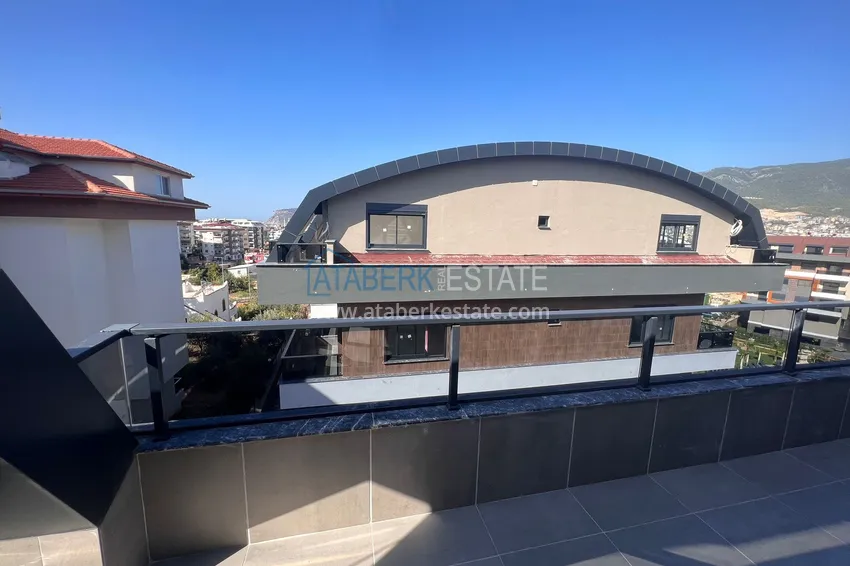 Purchase  Spacious 3+1 duplex with a separate kitchen and mountain views — Oba district, Alanya 18 