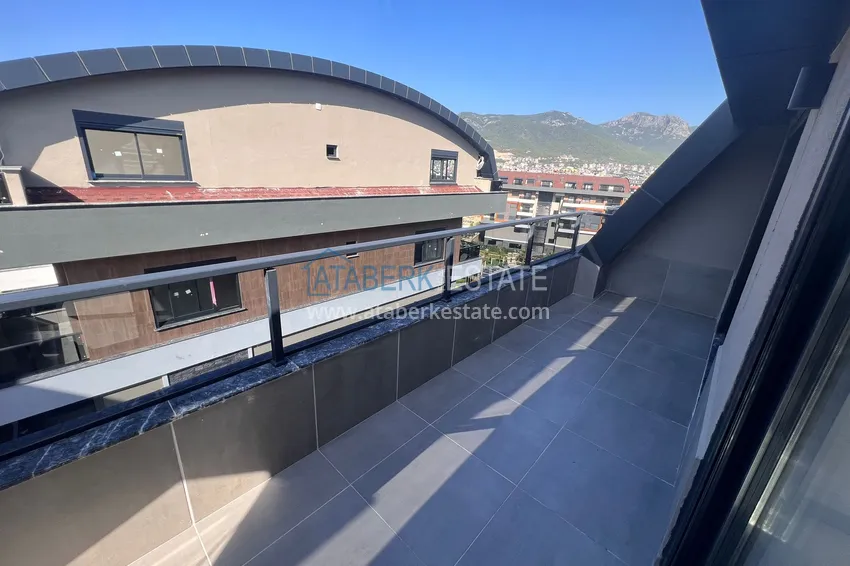 Purchase  Spacious 3+1 duplex with a separate kitchen and mountain views — Oba district, Alanya 19 