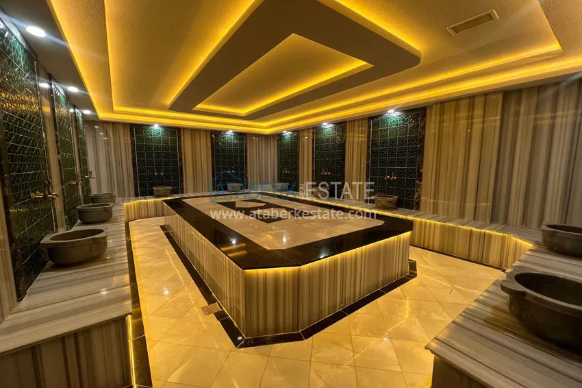 Spacious 3+1 duplex with a separate kitchen and mountain views — Oba district, Alanya 20 