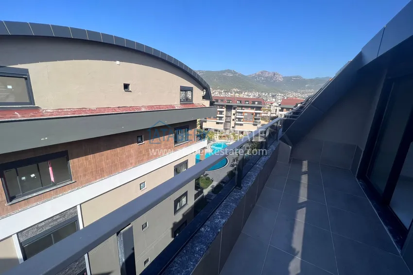 Purchase  Spacious 3+1 duplex with a separate kitchen and mountain views — Oba district, Alanya 20 