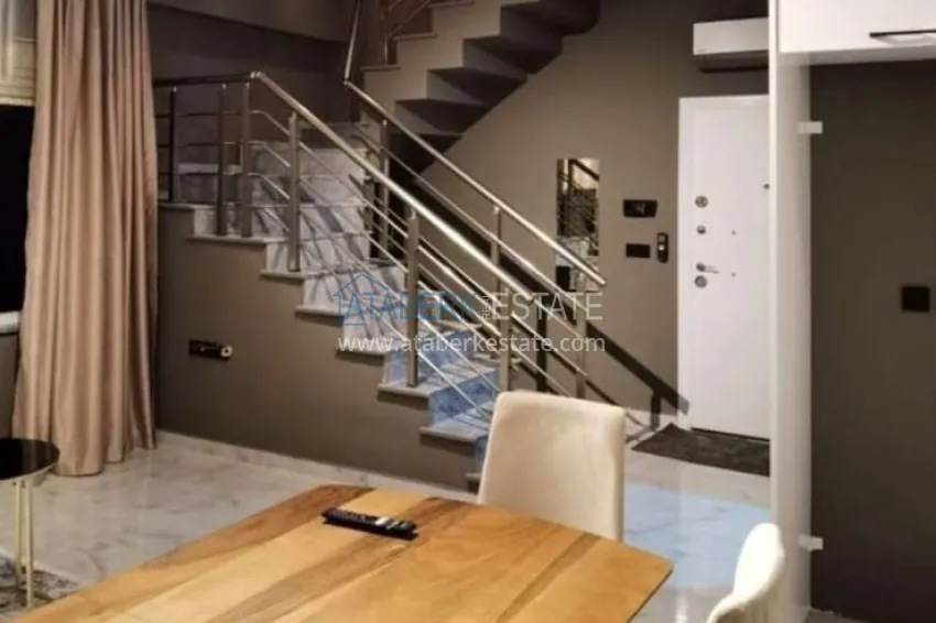 Purchase 2+1 duplex penthouse with forest view — Avsallar district, Alanya 2 