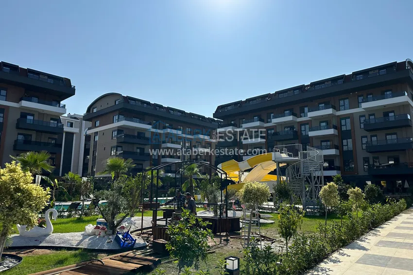 Spacious 3+1 duplex with a separate kitchen and mountain views — Oba district, Alanya 5 