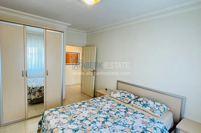 Purchase Apartment 2+1 with furniture, suitable for a residence permit — Alanya center, Cleopatra beach area 10 