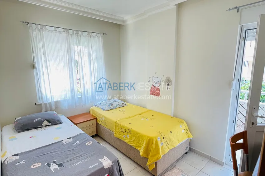 Purchase Apartment 2+1 with furniture, suitable for a residence permit — Alanya center, Cleopatra beach area 11 