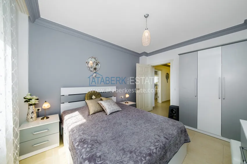 Purchase Apartment 2+1 with furniture is suitable for a residence permit - Alanya, center 12