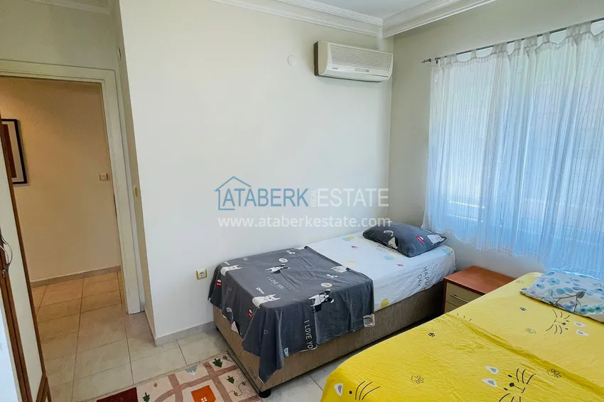 Purchase Apartment 2+1 with furniture, suitable for a residence permit — Alanya center, Cleopatra beach area 12 