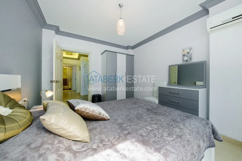 Purchase Apartment 2+1 with furniture is suitable for a residence permit - Alanya, center 14