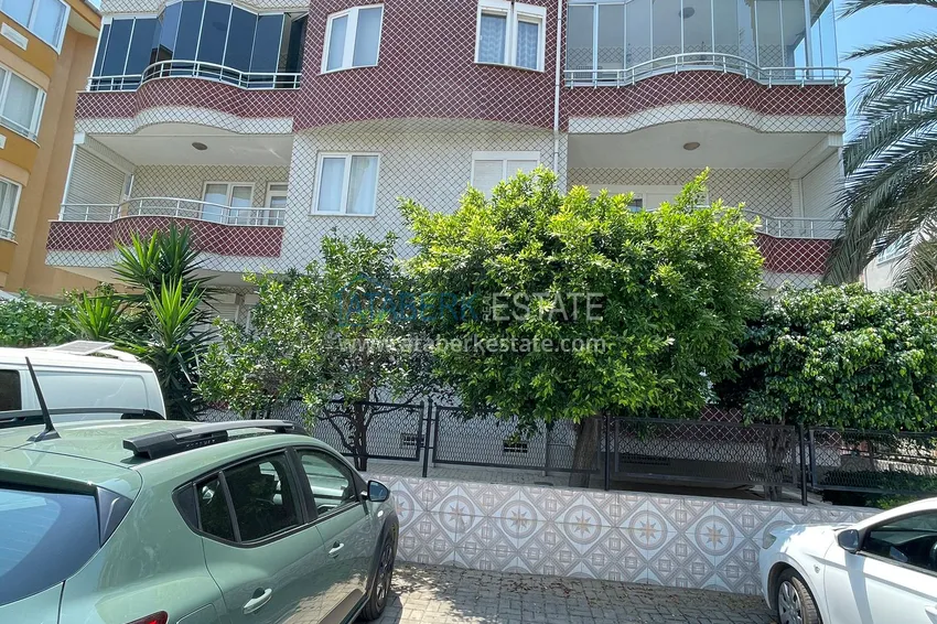 Apartment 2+1 with furniture, suitable for a residence permit — Alanya center, Cleopatra beach area 4 