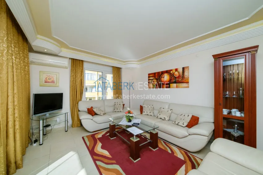 Purchase Turnkey three-room apartment in the center of Alanya - suitable for a residence permit 5 