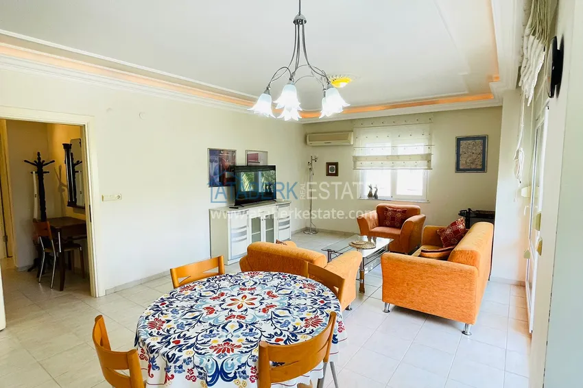 Purchase Apartment 2+1 with furniture, suitable for a residence permit — Alanya center, Cleopatra beach area 7 