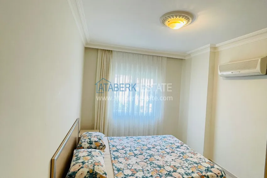 Purchase Apartment 2+1 with furniture, suitable for a residence permit — Alanya center, Cleopatra beach area 9 