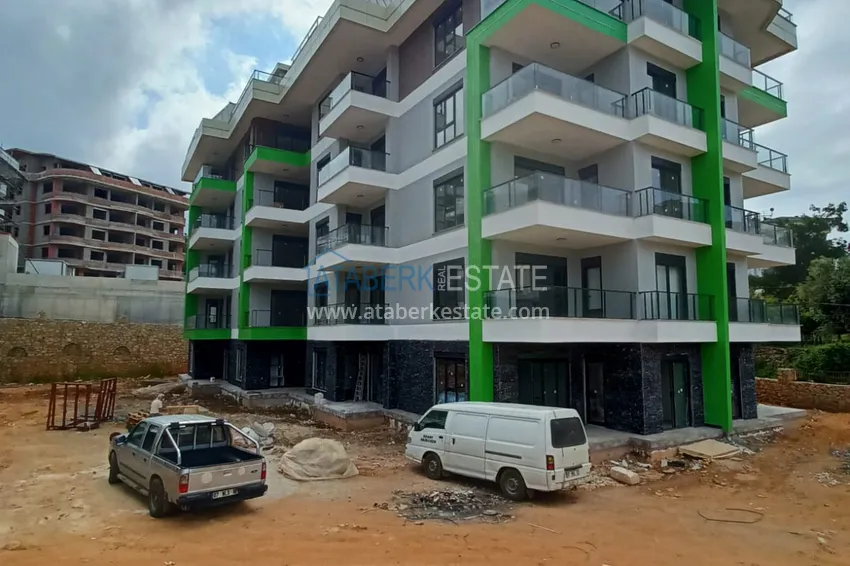 Photo -  Modern family-type residential complex with luxurious infrastructure under construction — Alanya, Oba 1 