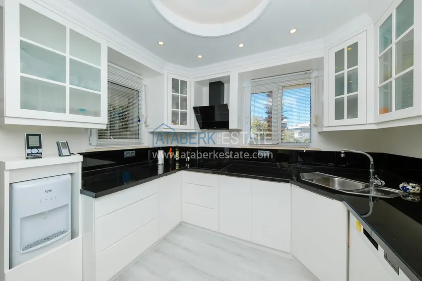 Purchase  Furnished 2+1 apartment in the Oba area — real estate in Alanya for a residence permit 10 