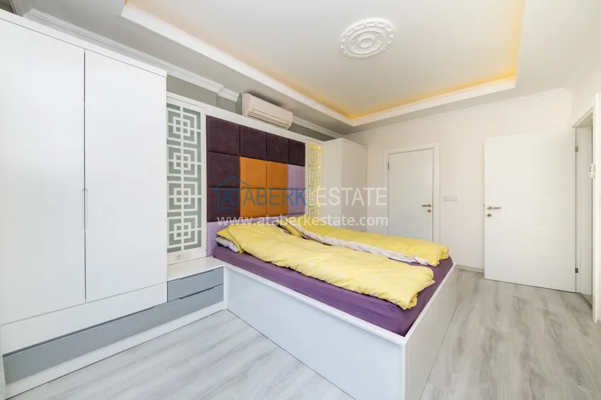 Purchase  Furnished 2+1 apartment in the Oba area — real estate in Alanya for a residence permit 15 