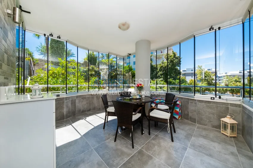 Purchase  Furnished 2+1 apartment in the Oba area — real estate in Alanya for a residence permit 18 