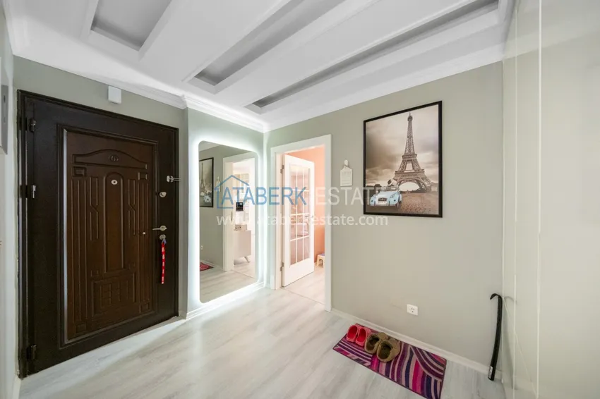 Purchase  Furnished 2+1 apartment in the Oba area — real estate in Alanya for a residence permit 1 