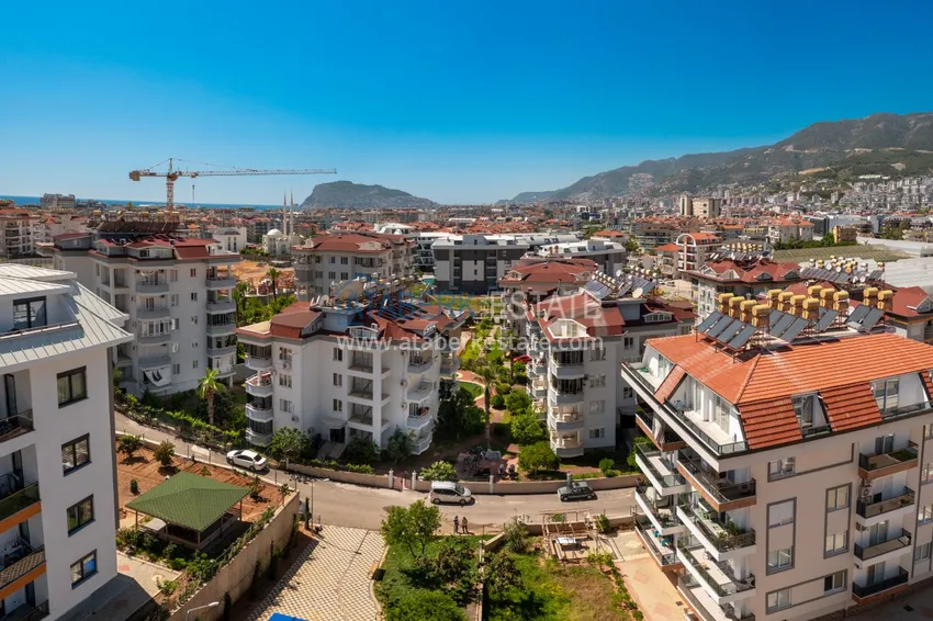 Furnished 2+1 apartment in the Oba area — real estate in Alanya for a residence permit 2 