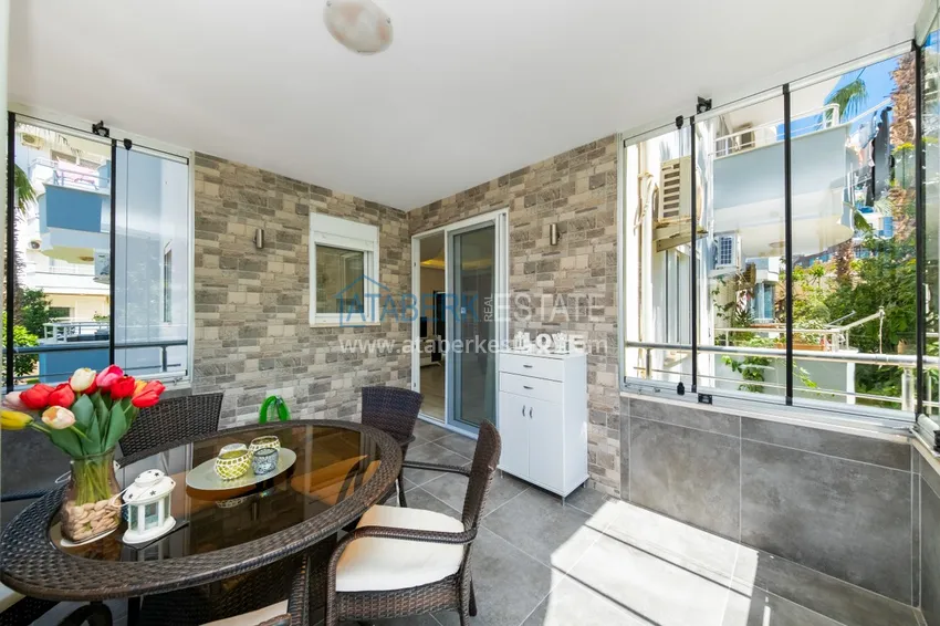 Purchase  Furnished 2+1 apartment in the Oba area — real estate in Alanya for a residence permit 20 