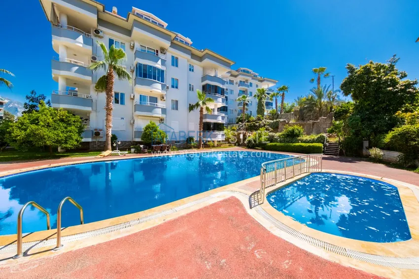 Furnished 2+1 apartment in the Oba area — real estate in Alanya for a residence permit 5 