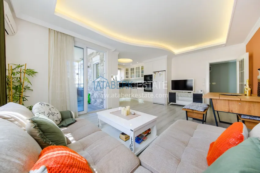 Purchase  Furnished 2+1 apartment in the Oba area — real estate in Alanya for a residence permit 5 