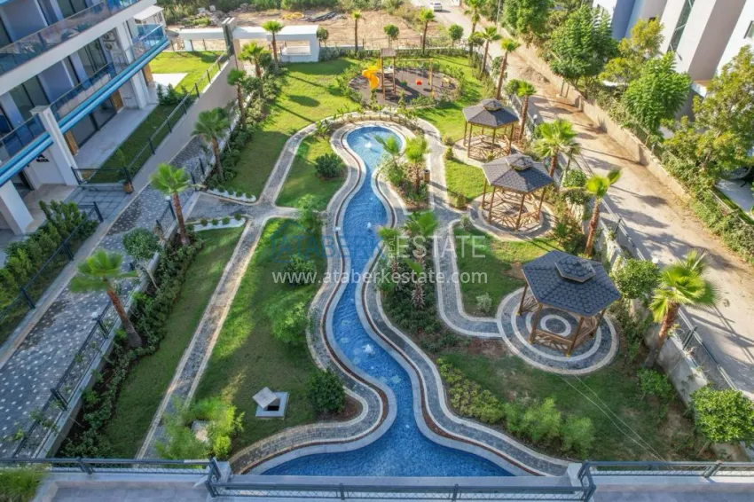 Linear 3+1 apartments in a modern complex with hotel infrastructure — Alanya, Kargicak 9 