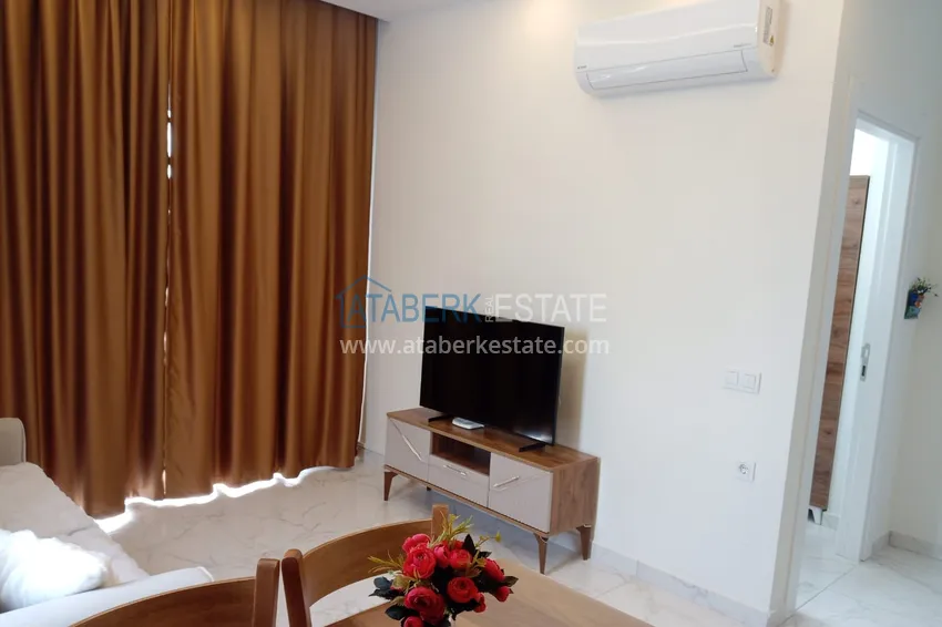 Purchase  Finely finished one-bedroom apartment in a complex with luxurious infrastructure — Alanya, Payallar district  8 
