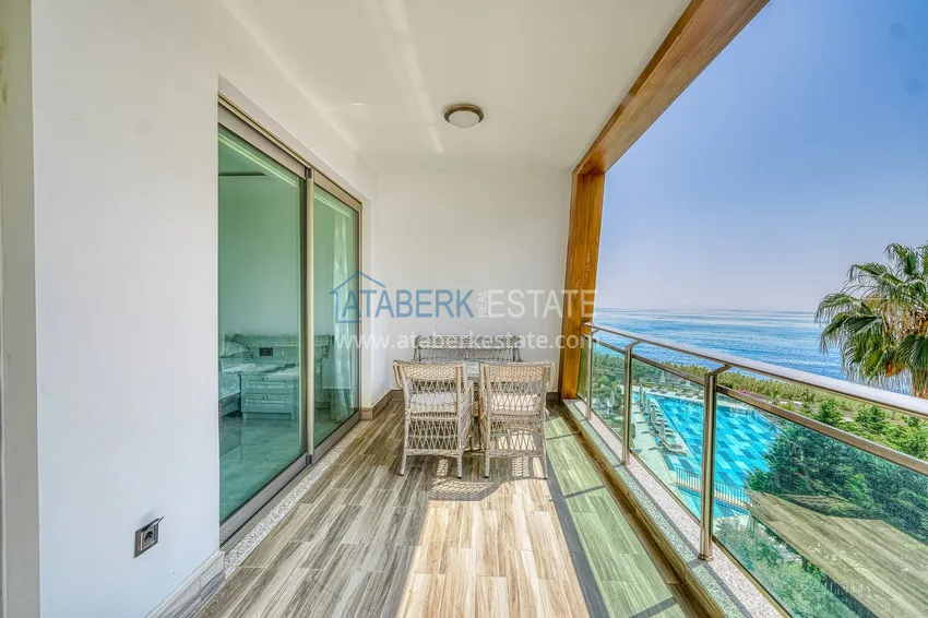 Purchase  Furnished apartment with sea view 50 meters from the beach — Kargicak, Alanya 15 