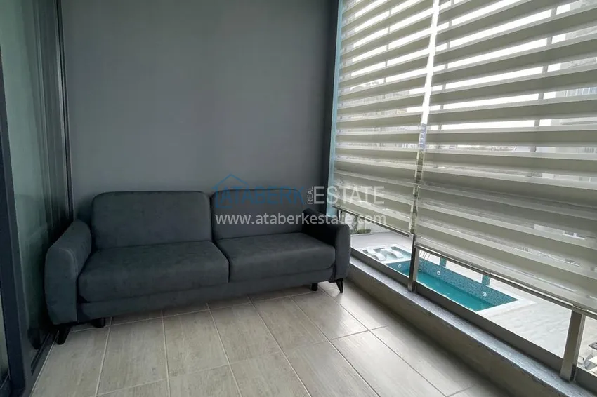 Purchase Apartment 1+1 furnished from the owner - Alanya, Mahmutlar, glazed balcony, south side 17 