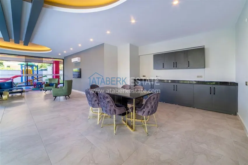 Apartment 1+1 furnished from the owner - Alanya, Mahmutlar, glazed balcony, south side 19 