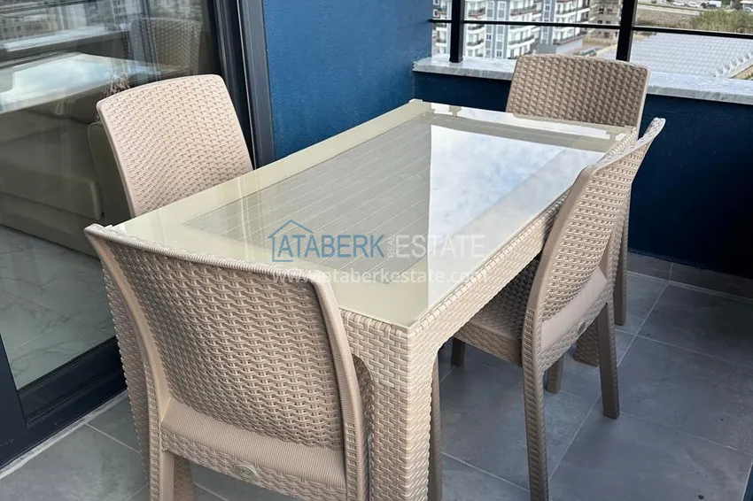 Purchase  Finely finished one-bedroom apartment in a complex with luxurious infrastructure — Alanya, Payallar district  20 