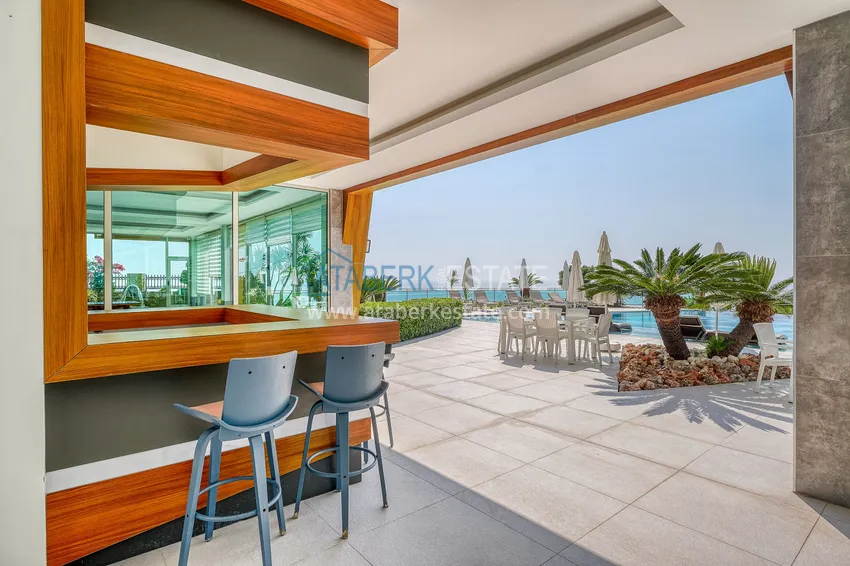 Furnished apartment with sea view 50 meters from the beach — Kargicak, Alanya 5 