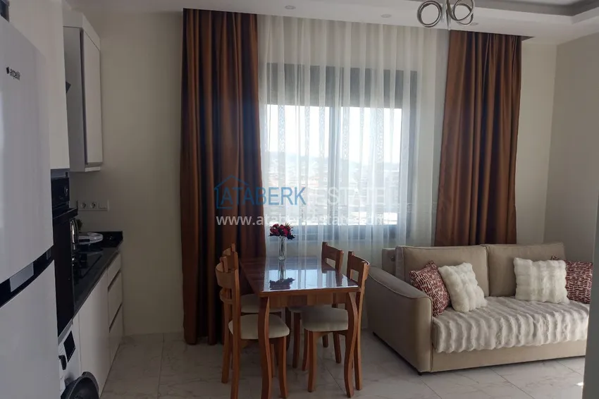 Purchase  Finely finished one-bedroom apartment in a complex with luxurious infrastructure — Alanya, Payallar district  3 