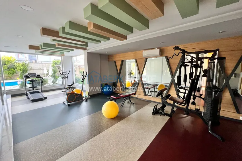 Furnished 1+1 apartment with nature view - Avsallar, Alanya, from owner 10 