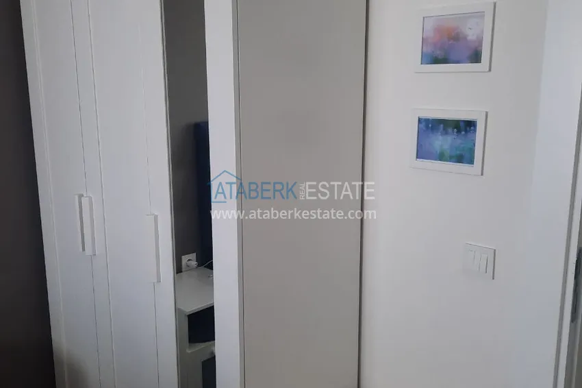 Purchase  Furnished 1+1 apartment with nature view - Avsallar, Alanya, from owner 12 