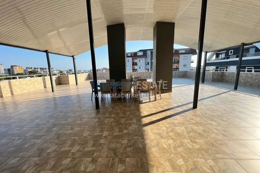 Furnished 1+1 apartment with nature view - Avsallar, Alanya, from owner 13 