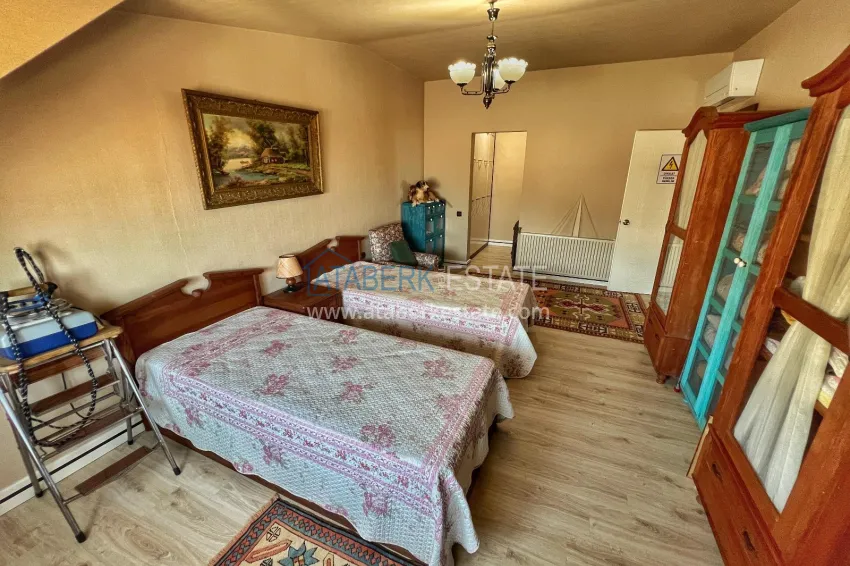 Purchase Panoramic 5+1 duplex with separate kitchen in the center of Alanya, Bektash - suitable for citizenship 14 