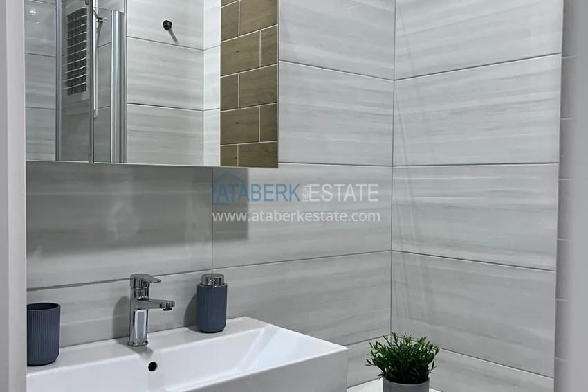 Purchase  Furnished 1+1 apartment with nature view - Avsallar, Alanya, from owner 15 