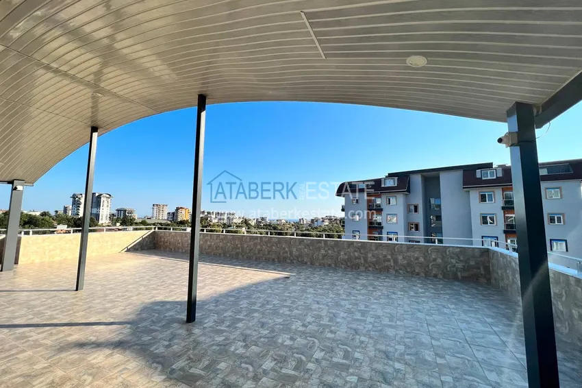 Furnished 1+1 apartment with nature view - Avsallar, Alanya, from owner 14 