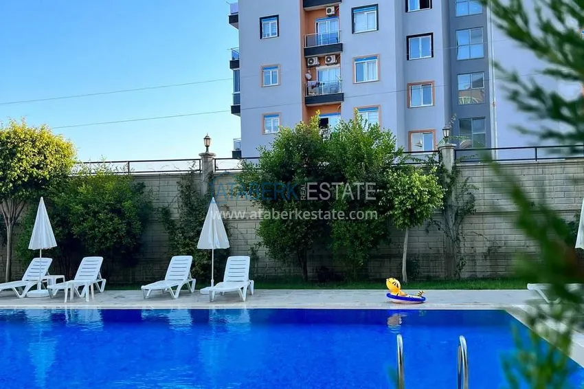 Furnished 1+1 apartment with nature view - Avsallar, Alanya, from owner 2 