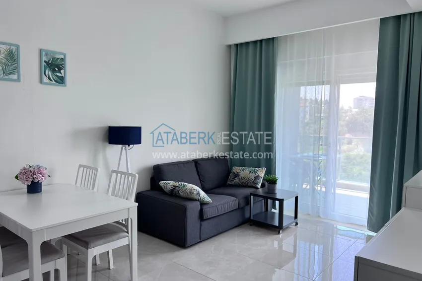 Purchase  Furnished 1+1 apartment with nature view - Avsallar, Alanya, from owner 2 