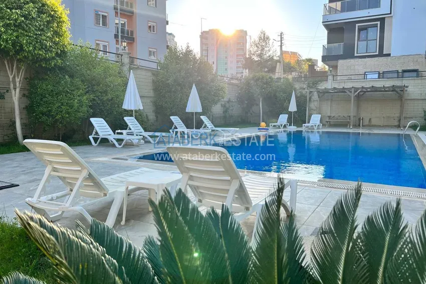 Furnished 1+1 apartment with nature view - Avsallar, Alanya, from owner 1 